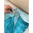 Women'S Y2K Style Halter Neck Backless Dress - Light Blue & Teal Tie-Dye Summer Beach Vacation Dress with Ruffled Hem, Perfect for Adult Casual Wear, Beach Dress