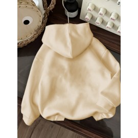 [Pumpkin Patch Hoodie] Cozy Fall/Winter Women's Casual Hooded Sweatshirt with 