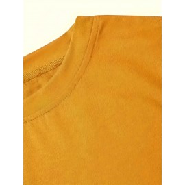 Women's Vintage Graphic T-Shirt - Retro Good Times Text & Group Photo Print Tee - Bright Orange Casual Summer Shirt - Lightweight Everyday Streetwear Top for Women, Relaxed Weekend Wear, Bold Typography Design, Easy Care Clothing, Fashion Enthusiasts