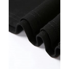 1pc Women's Janet Jackson Graphic T-Shirt - Black Casual Short Sleeve Tee with Iconic Signature & Pose Design, Soft Round Neck, Machine Washable, Birthday Gift for Women & Teens, Everyday Casual Wear