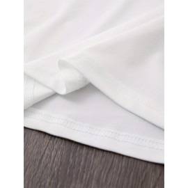 Women'S Y2K Graphic Tee - Cute Cartoon Character Design, 100% Polyester Casual Summer T-Shirt, Loose Fit, Easy Care, Vibrant Yellow with Black Outlines, Perfect for Casual Attire