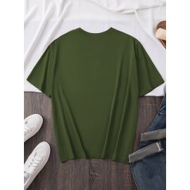 Women'S Y2K Graphic Tee - Cute Cartoon Character Design, 100% Polyester Casual Summer T-Shirt, Loose Fit, Easy Care, Vibrant Yellow with Black Outlines, Perfect for Casual Attire